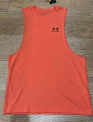 NWT Men’s Size M Sportstyle Left Chest Cut-Off Tank Top 1329286-847 $25 MSRP