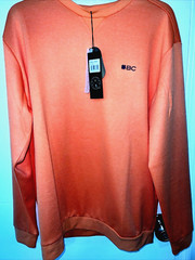 NEW Black Clover Golf Fit Relax Long Sleeve Melon Striped Pullover Shirt Men’sL
