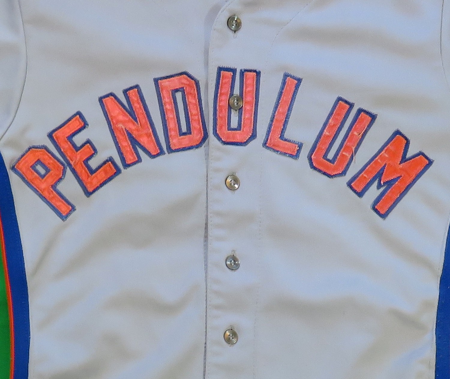 Pendulum Vintage Baseball Jersey 1980's Wilson USA NY Mets Colors Size 36 Sports gallery