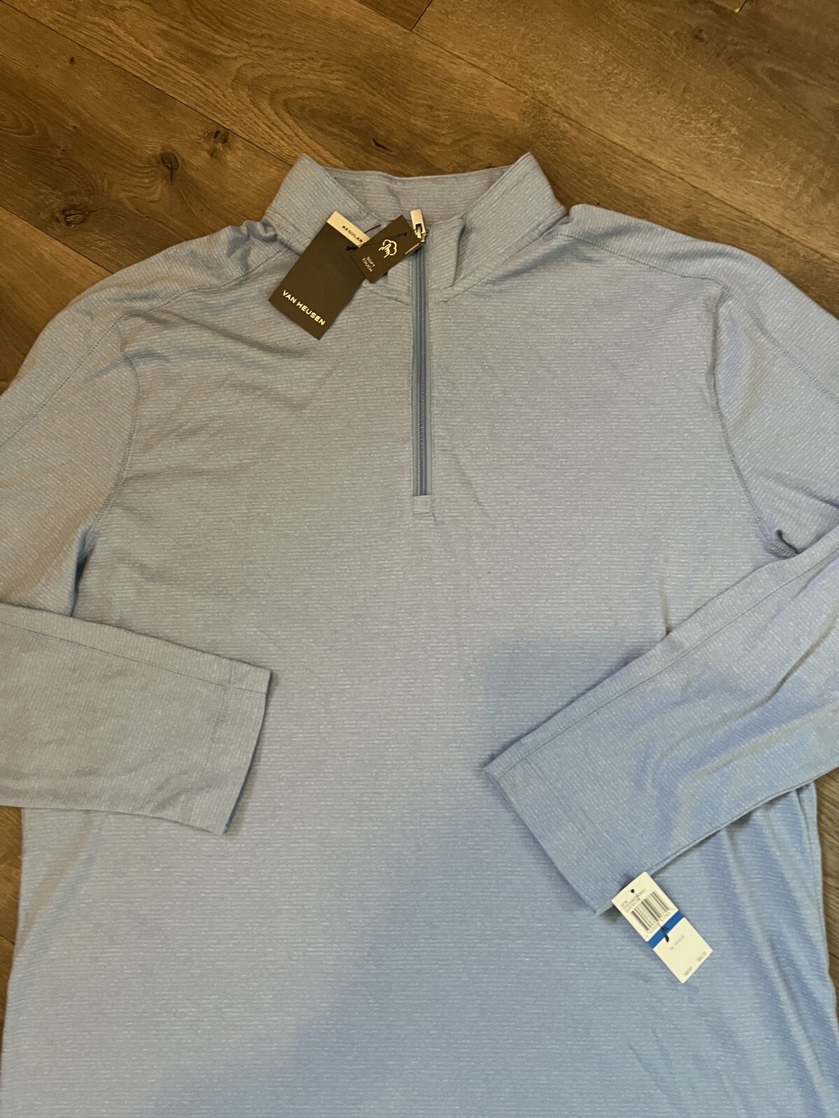 Van Heusen Quarter Zip Soft Touch Shirt Size XL New gallery