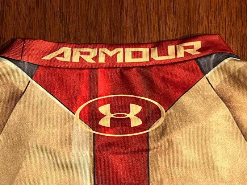 Under Armour 09 Iron Man Heat Gear Compression Top Shirt Jersey Mens Size S gallery