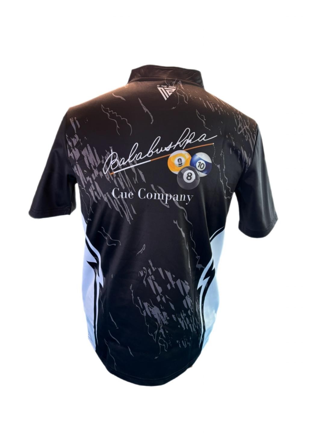 BALABUSHKA Cue Company Billiard Pool Jersey Polo Shirt. New 2026 Design! Unisex gallery