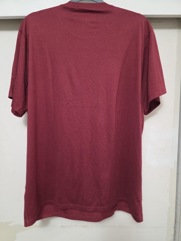 Marine Layer Weekend Sport Performance Heatwave Wine Short Sleeve Shirt Larger gallery