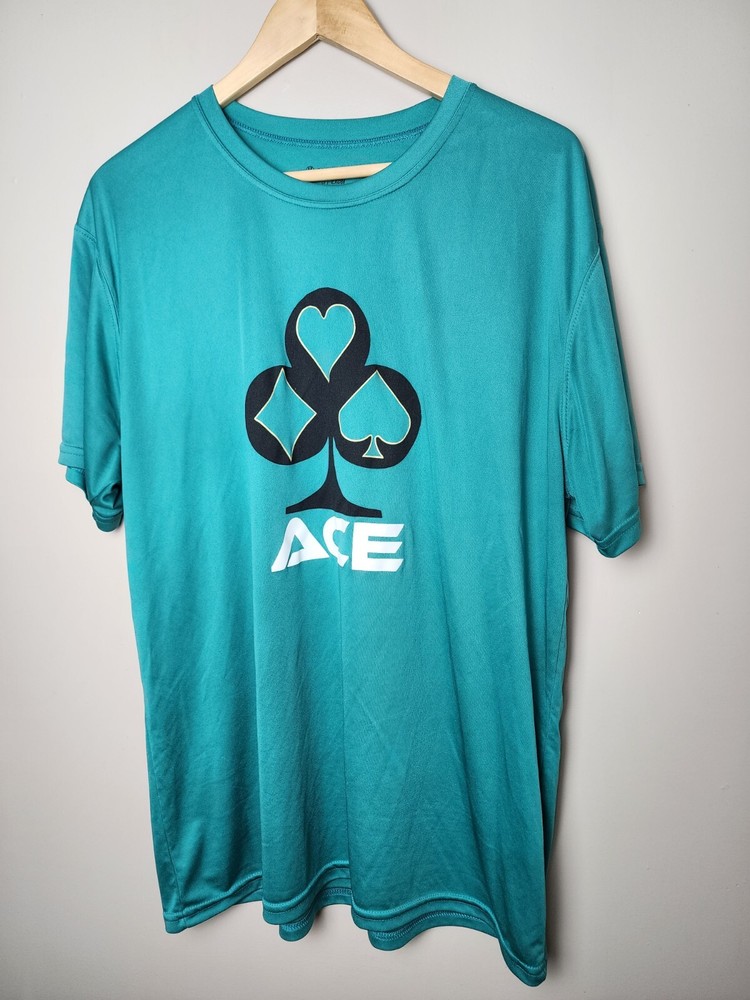 Holloway Dry-Excel Ace Teal Shirt Size XL