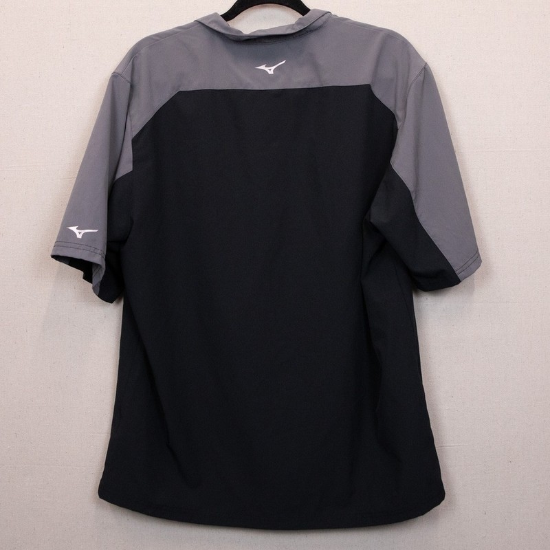 Mizuno black and grey batting jacket-M gallery
