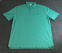 Masters Golf Logo Green Super Soft Luxury Cotton Polo Shirt Men’s Size XL