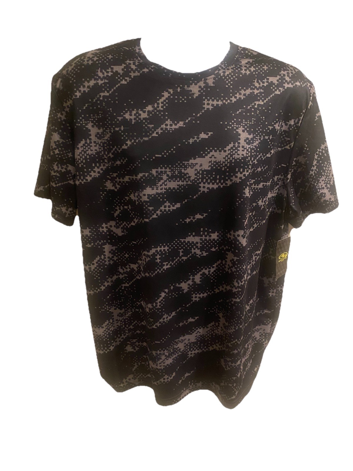 ATHLETIC WORKS BLACK /GRAY CAMO TECHNO CORE MENS 2X LARGE (50-52) FREE SHIPPING gallery