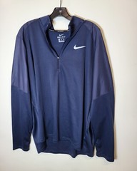 Nike Men’s Pacer Hybrid Navy 1/2 Zip Running Top (BV4757-451) Size XXL