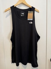 The North Face Breeze Tank Men’s XL Black Polyester Lightweight Sleeveless