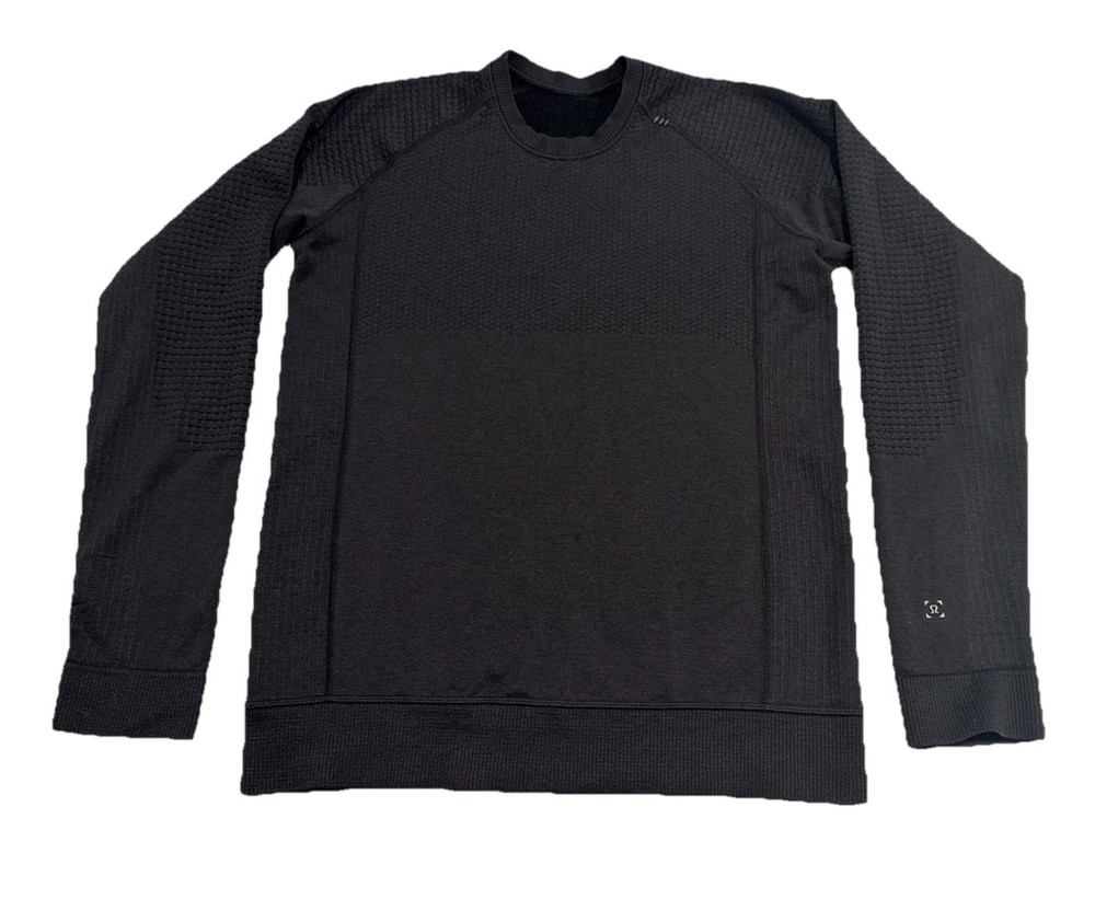 Lululemon Men's Engineered Warmth Base Layer Merino Wool Blend Long Sleeve Small