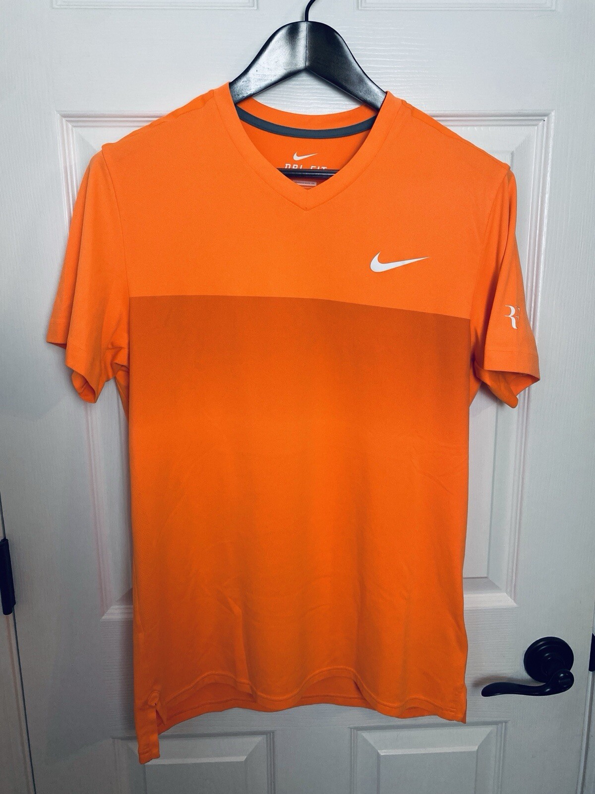 Nike Roger Federer RF 2015 Indian Wells Dubai Crew Tennis Shirt Large Rafa Nadal gallery