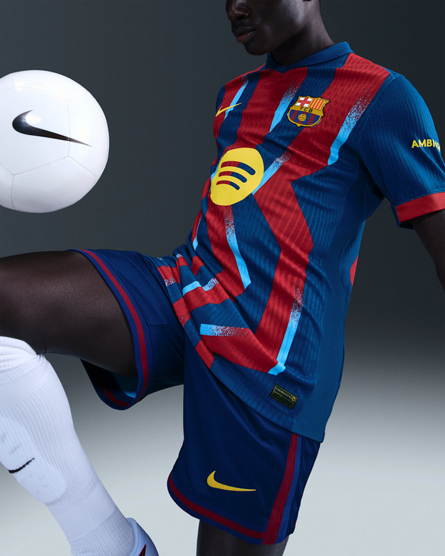 Nike FC Barcelona 2025/26 Match Force Authentic Jersey FZ1311-432 US Size gallery