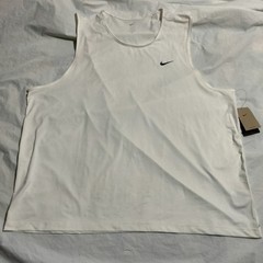 Nike Dri-FIT Ready Tank Size 4XL Men’s White DV9813-100 NWT