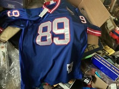 MARK BAVARO NEW YORK GIANTS TE 1990 SUPERBOWL XXV MITCHELL & NESS JERSEY SIZE 54