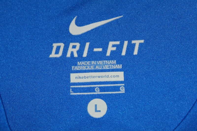 Nike Dri-Fit Men's X Large Crew Neck Blue & Gray T-Shirt 56323 gallery