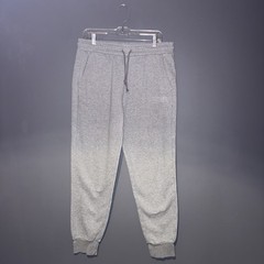 PUMA Men’s Embossed Logo Fleece Jogger Gray Sweatpants Size Large