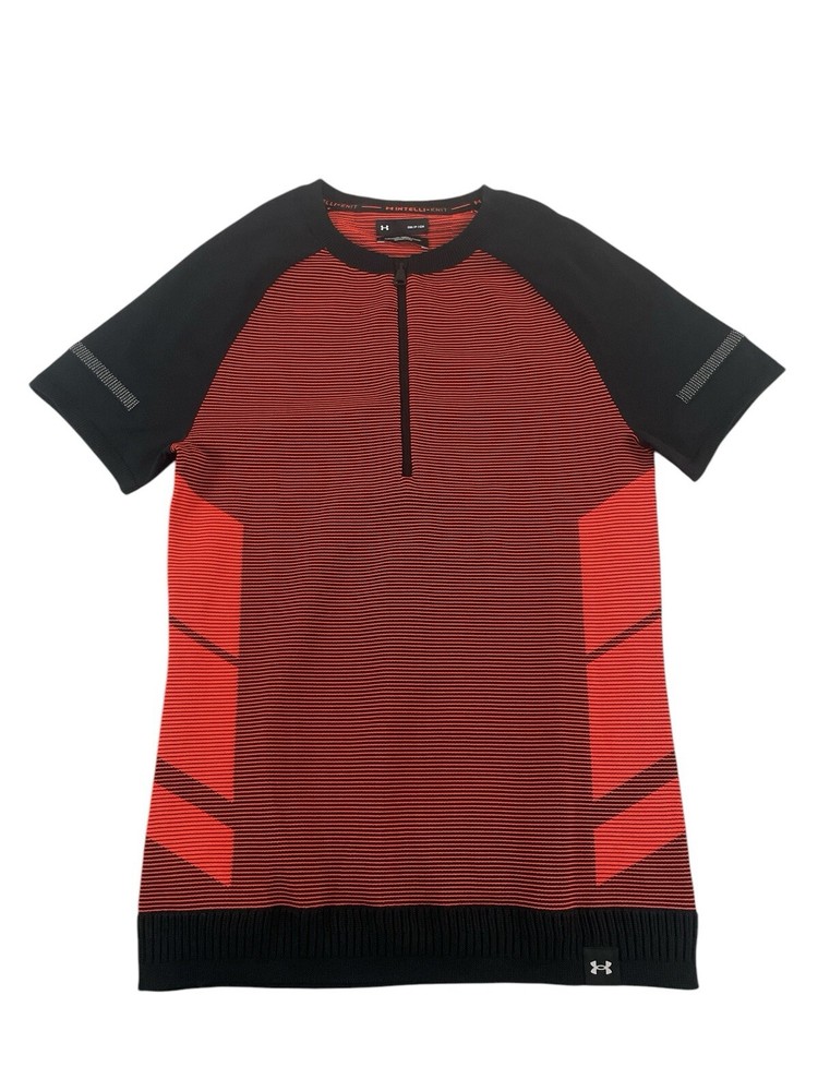 Under Amour 1366503 002 Men's Size Small Intelliknit 1/4 Zip S/S Shirt New