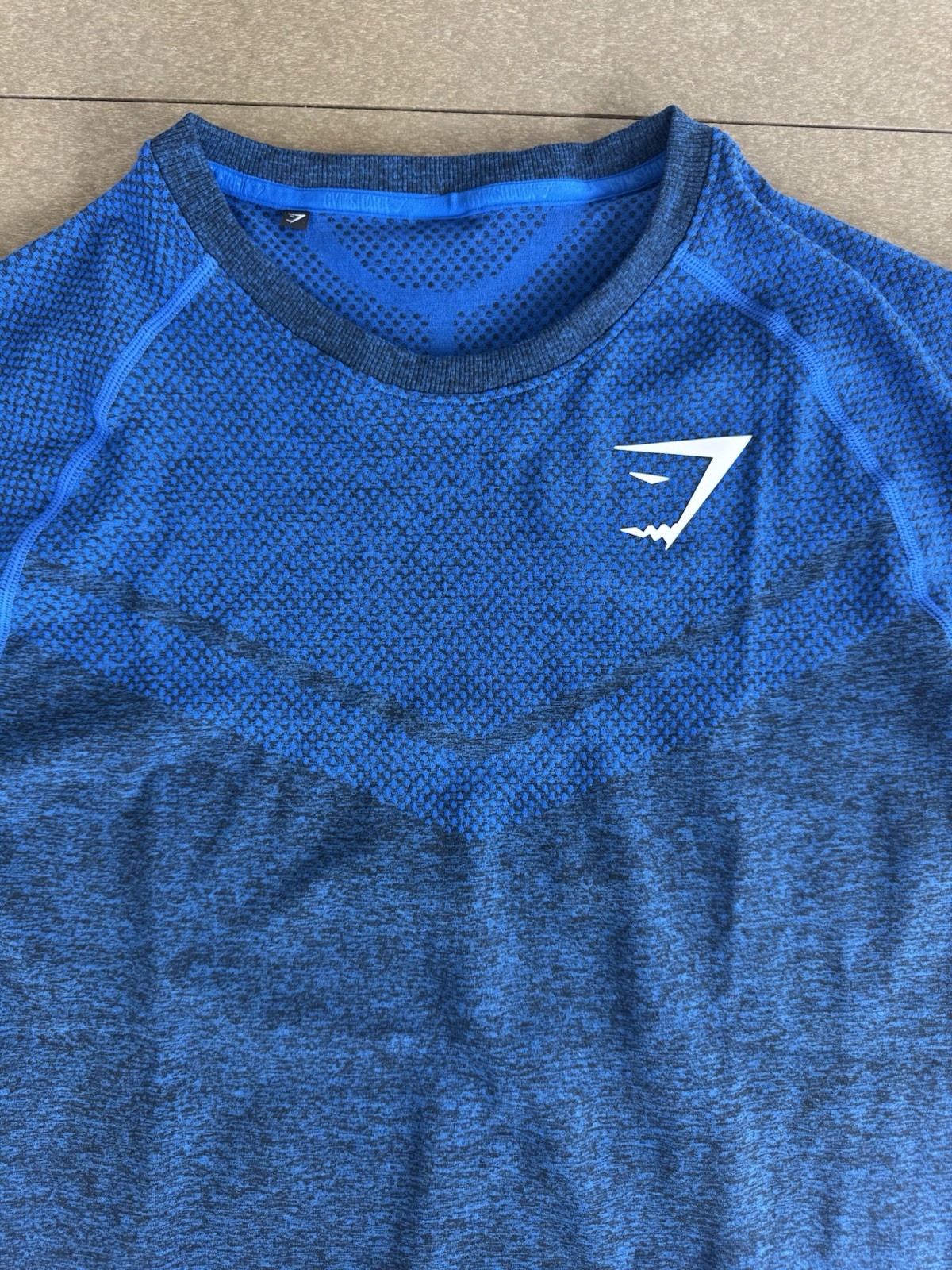 Gymshark Seamless Og Blue Raised Rubber Logo (Be A Visionary) Small gallery