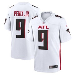 Men’s #9 Michael Penix Jr White Player SportShirt Adult – All Stitched