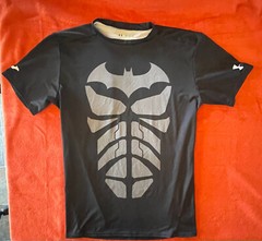 PREOWNED HEATGEAR BATMAN T-SHIRT DC COMICS ( S 13 ) XXL YOUTH SIZE