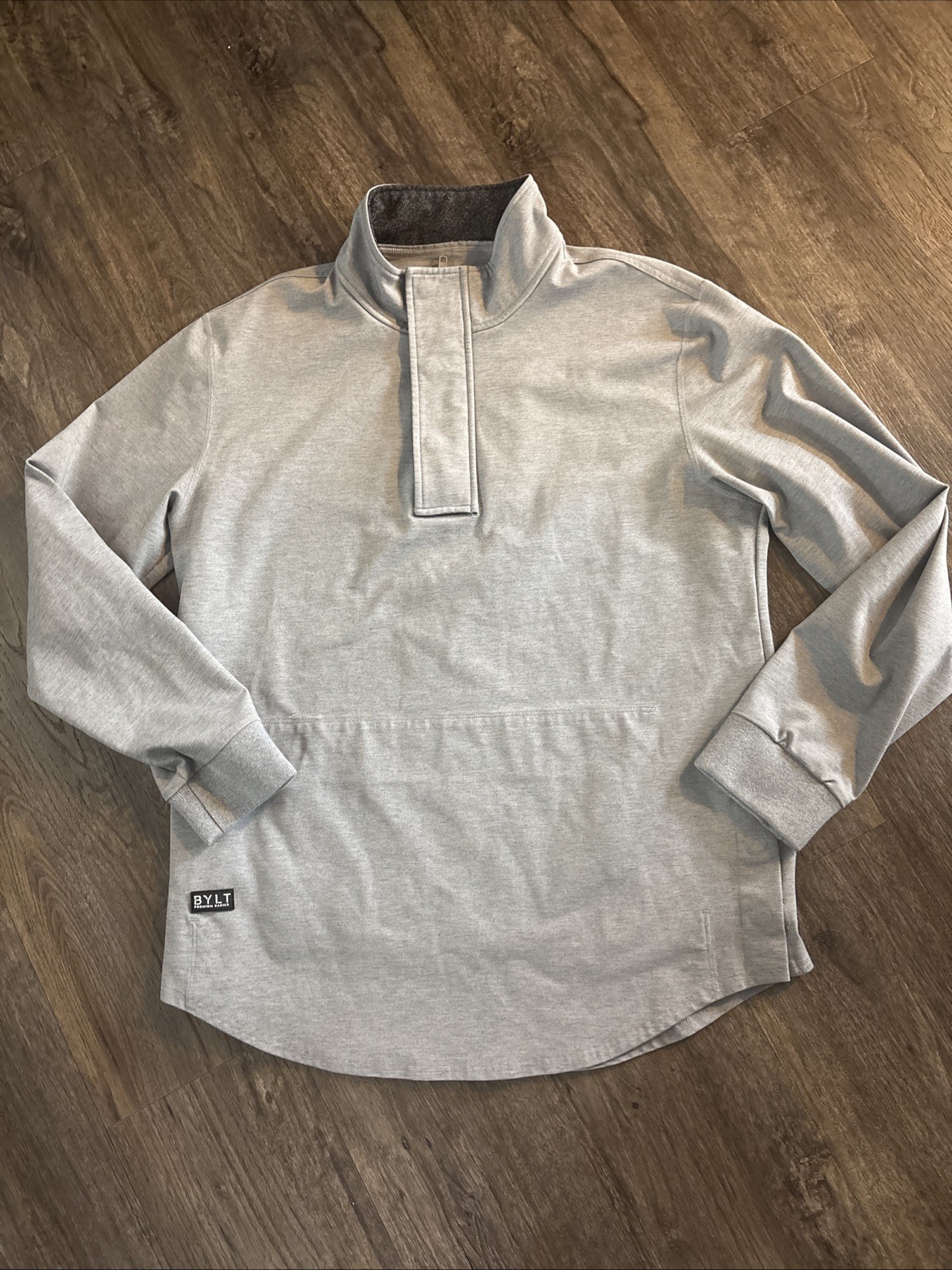 BYLT Elite+ Fairway Drop-Cut Pullover Heather Gray Men’s Large gallery