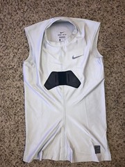 Nike Pro Combat Track Sprint Compression Training Top Running Parachute Vest LRG