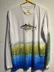 Medium GUY HARVEY BF TUNA PRO UVX PERFORMANCE LONG SLEEVE FISHING San Juan PR