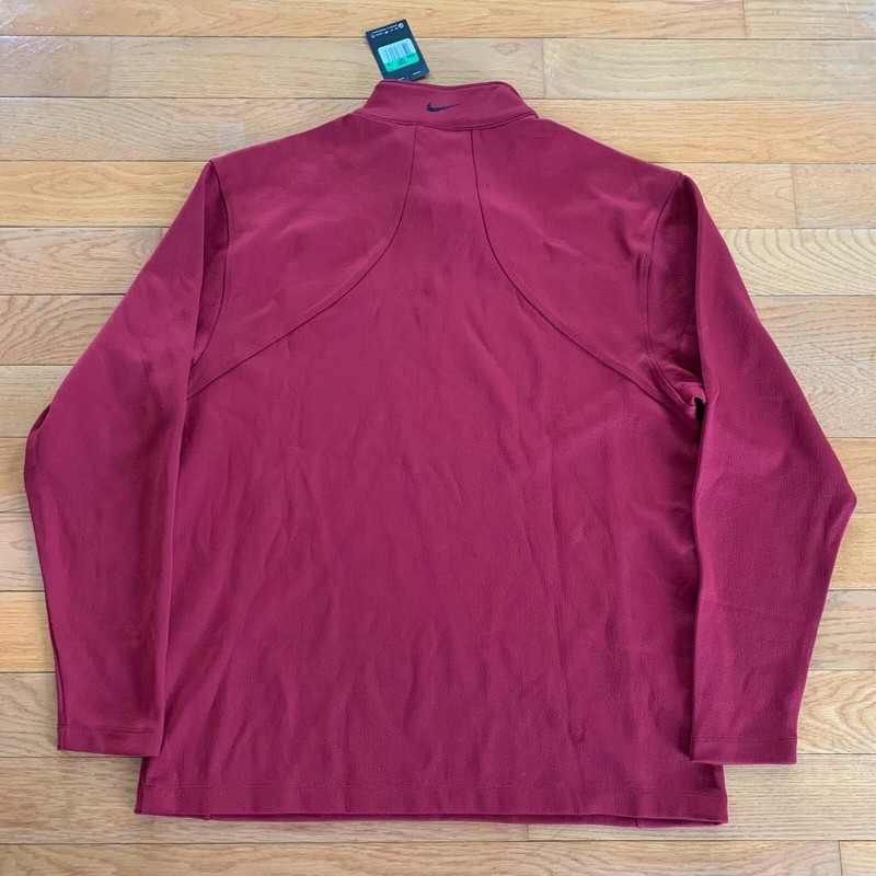 Nike Golf 1/4 Zip Pullover Men's XL 400099 NWT DEFECT Shondell's Golf Classic gallery
