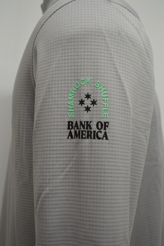 NEW Nike Running Pacer Half-Zip Chicago Shamrock Shuffle Sz XL CU7336-059 GRAY gallery