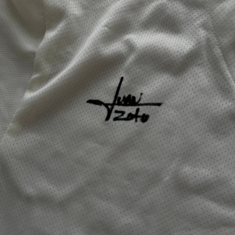 Vintage Padres baseball jersey signed by Juan Soto gallery