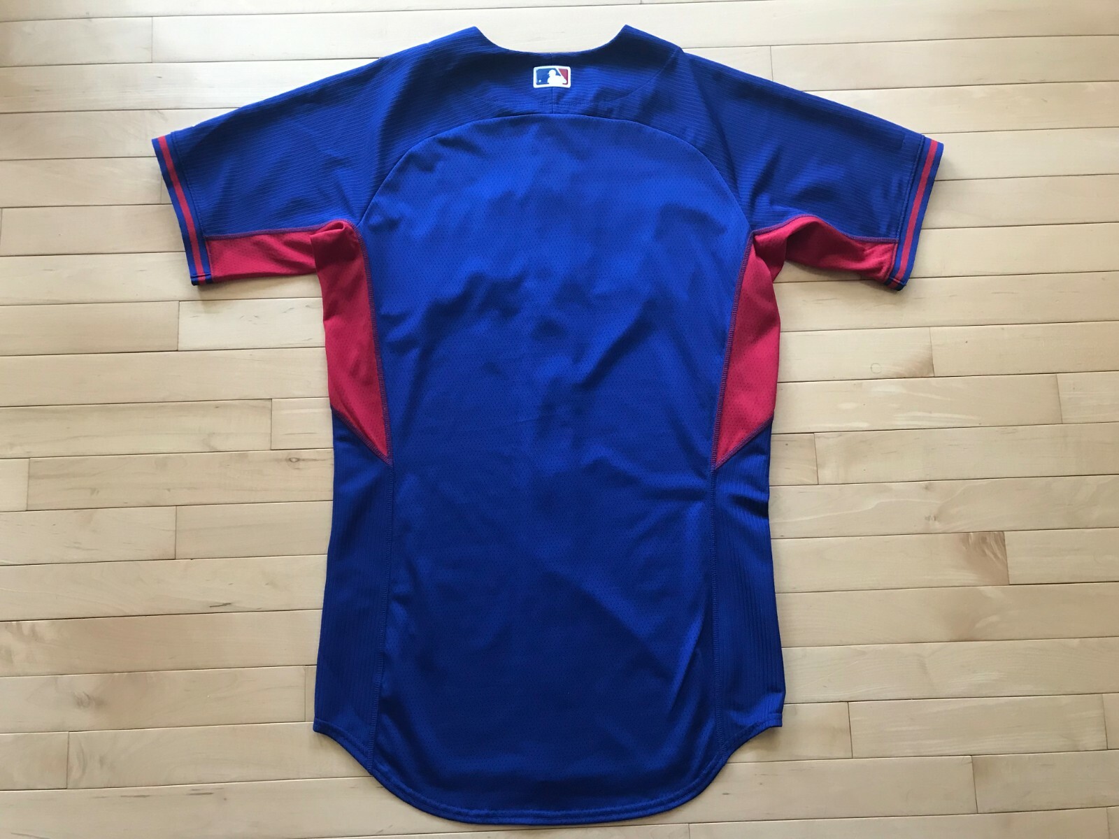 Majestic Texas Rangers Authentic Batting Practice Cool Base Jersey Sz 40 M Mens gallery