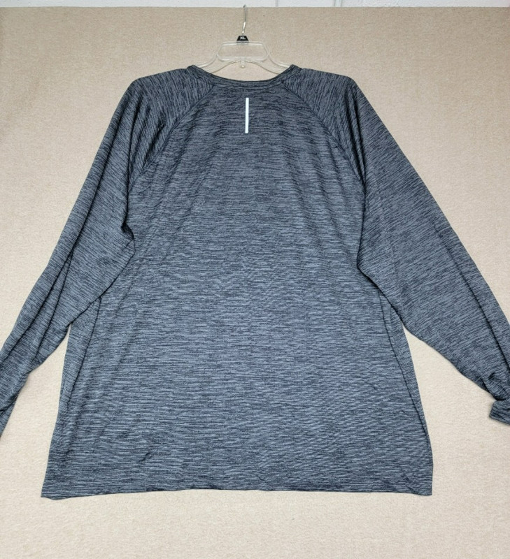 XERSION~Train EverAir Long Sleeve Tee Breathable Quick-Dri Gray Heather Mens 3XL gallery