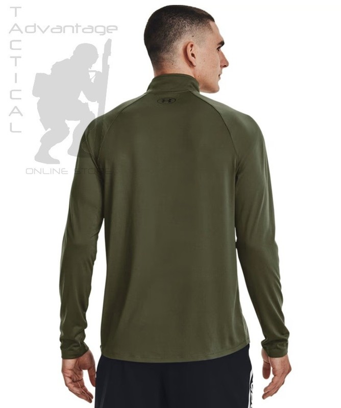 Under Armour UA Tech 1/2 Zip Long Sleeve - Marine OD - LARGE gallery