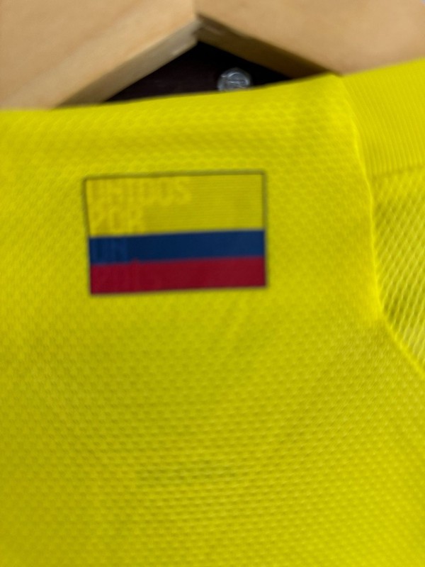 Adidas Colombia National Team Soccer Jersey Long Sleeve Size L gallery
