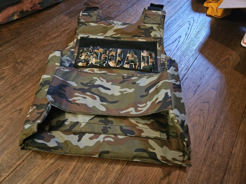 Hudson Outerwear Camouflage Tactical Vest Limited Edition Shark One Size Used gallery