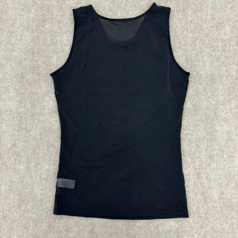 Shein Solid Black Athletic Compression Tank Top Mens Size XL gallery
