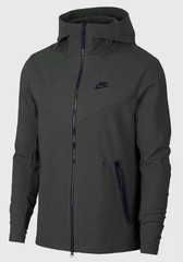 NEW Men’s Nike TECH PACK Hooded Full Zip Jacket AA3784 in BLACK in SIZE SMALL