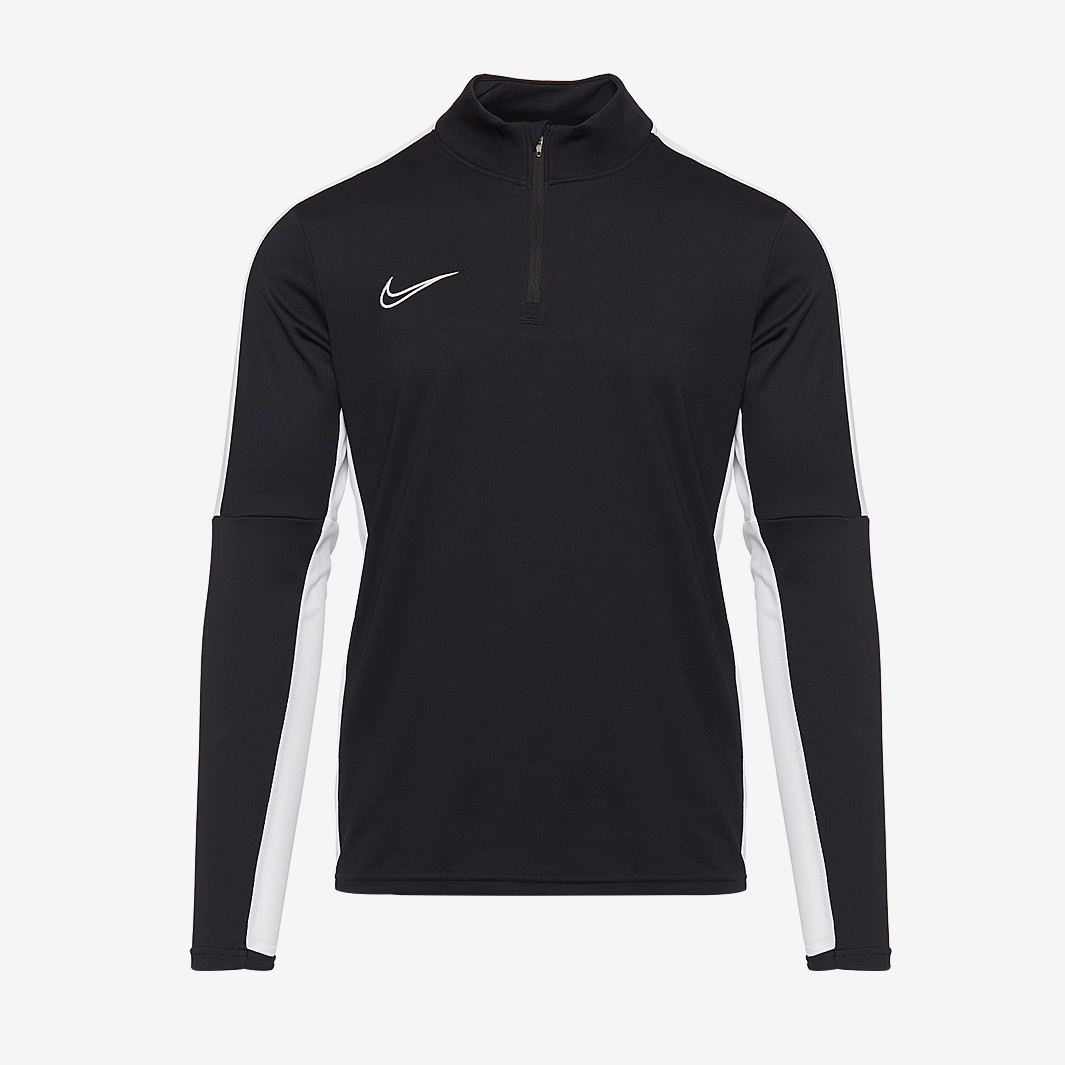 NIKE Mens Black & White Dri-Fit Academy 23 Drill Top XL BNWT gallery