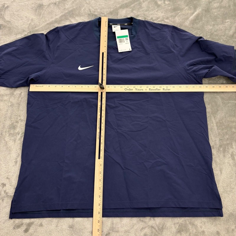 Nike Dri-FIT Lightweight Player Pullover Jacket Mens XL Blue FD4291-419 Baseball gallery