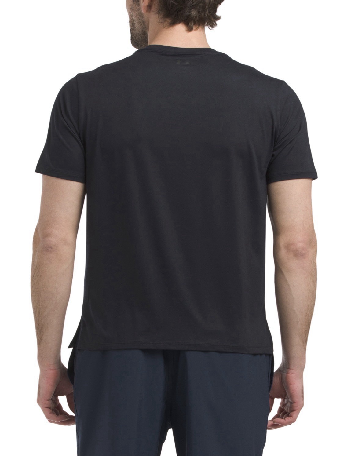 NWT Under Armour Movement Men's Large Active T-shirt Black Short Sleeve 1387389 gallery