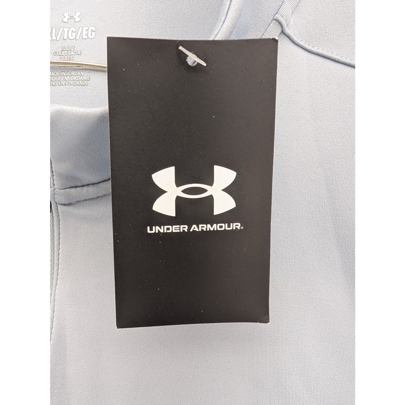 NWT Under Armour Men's UA Motion ¼ Zip in Harbor Blue size XL gallery