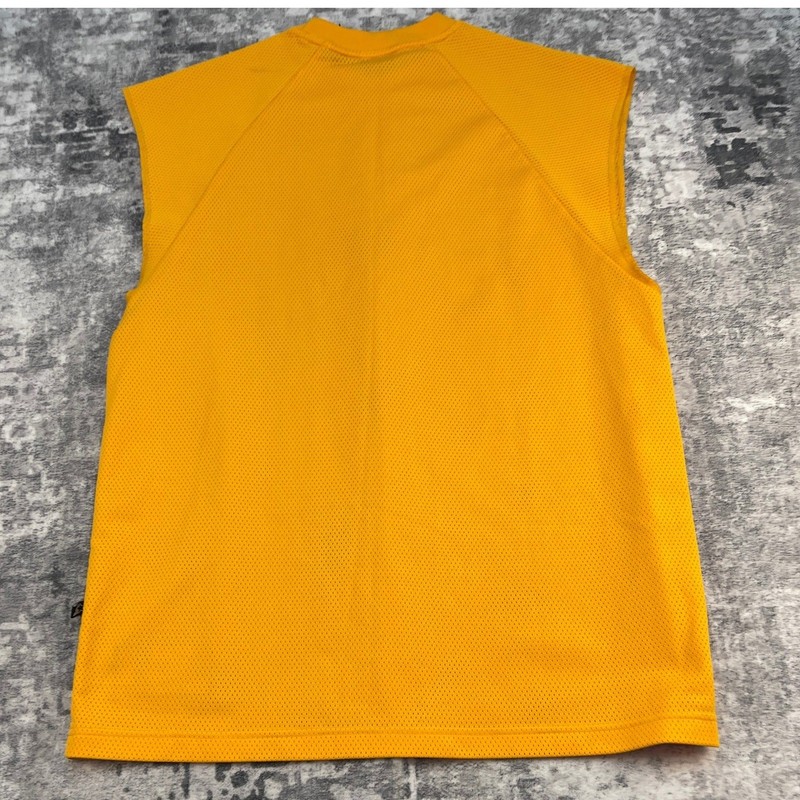 Starter Men Medium Orange Mesh Athletic Jersey Solid Blokecore Sportif Retro gallery