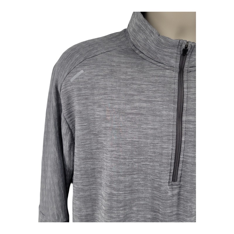 Nike Sphere Element Therma-Fit 1/2 Zip Pullover Mens L Heather Grey Running Top gallery