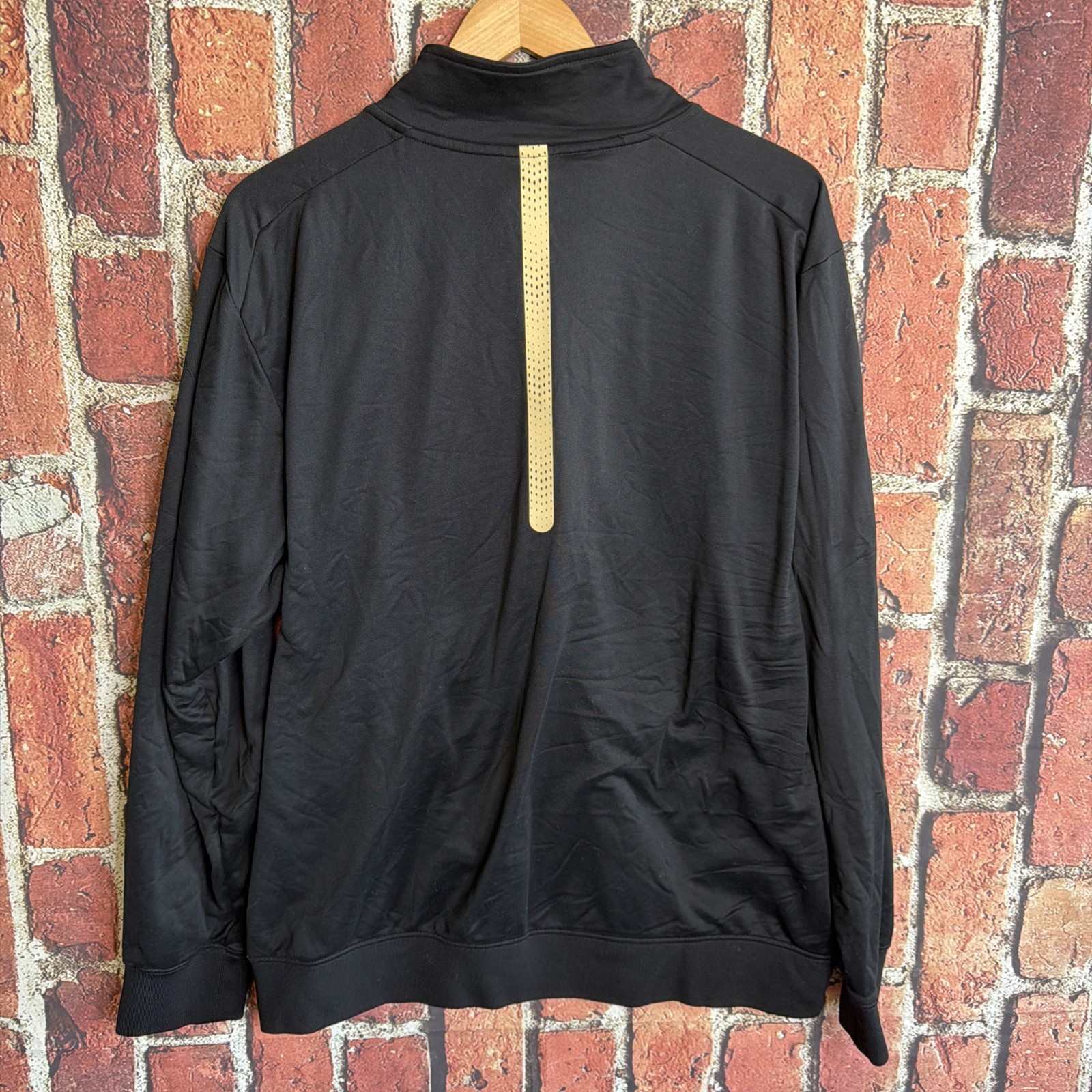 Nike Quarter Zip Pullover NFL New Orleans Saints On Field Dri Fit Size Large gallery