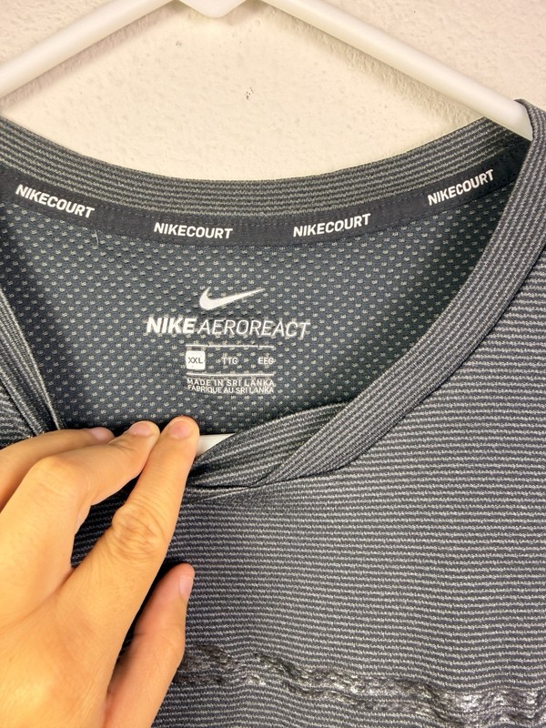 Nike Aeroreact XXL - Rafael Nadal - Us Open 2017 Champion Day Session Shirt gallery