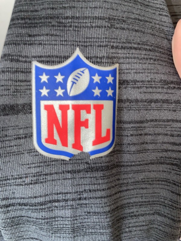 New Orleans Saints Shirt Mens Med Gray Nike NFL Dri-FIT Long Sleeve Athletic Top gallery