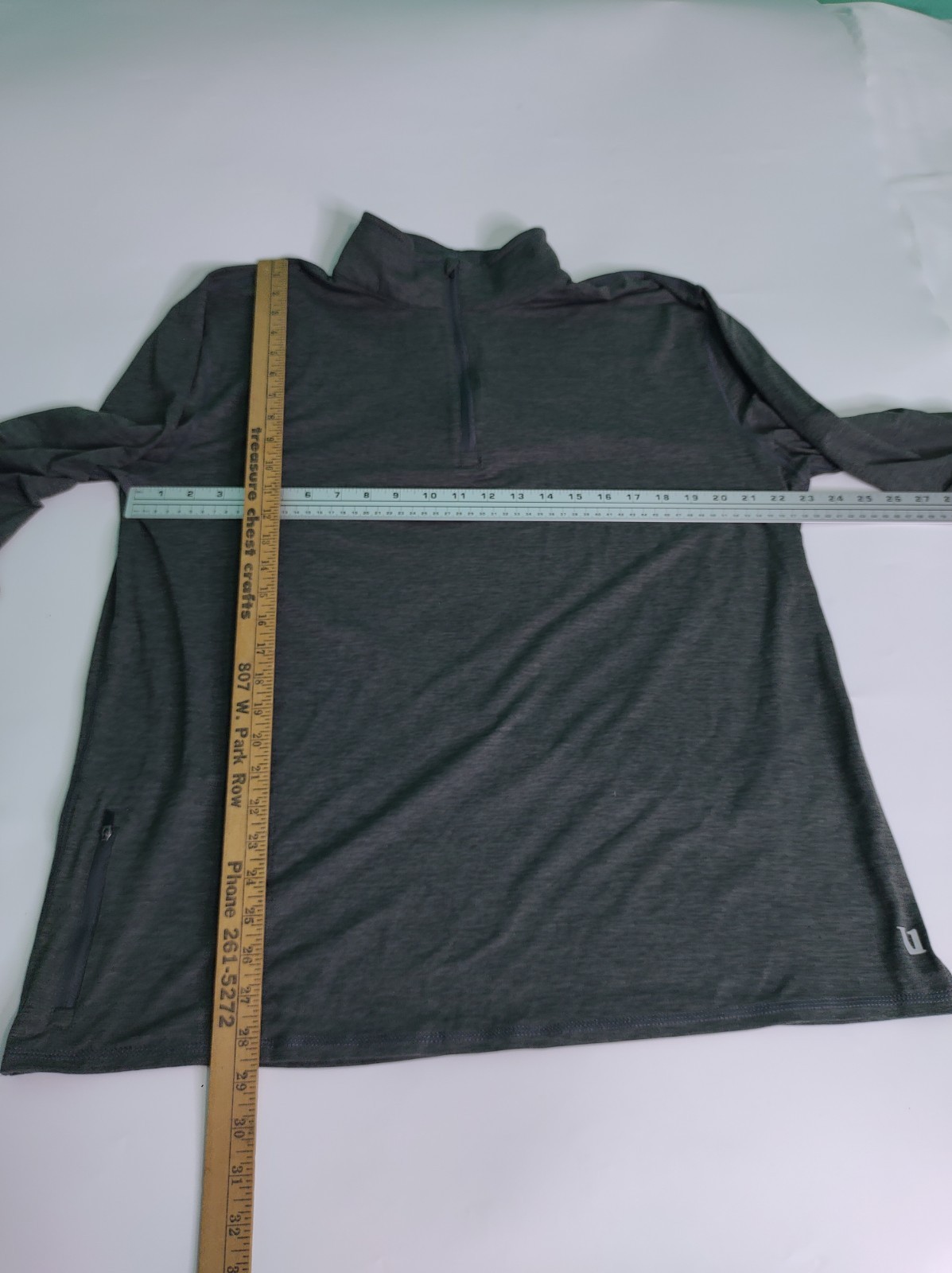 Vuori Ease Performance 1/4 Zip 2.0 Pullover Men’s Sz 2XL Charcoal Heather V221 gallery