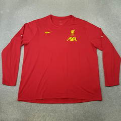 Nike Liverpool Mens Top 2XL XXL Red Dri-Fit 2024/25 Performance Pre-Match Shirt