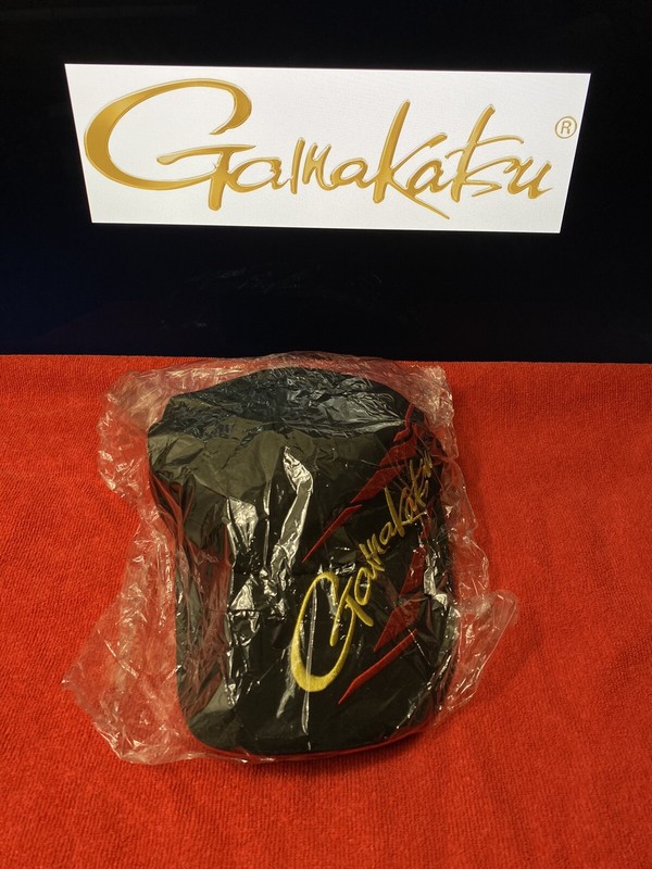 GAMAKATSU Wind Stopper Goretex Cap Patch Fishing Camping Run Red Bk S-M Hat New gallery