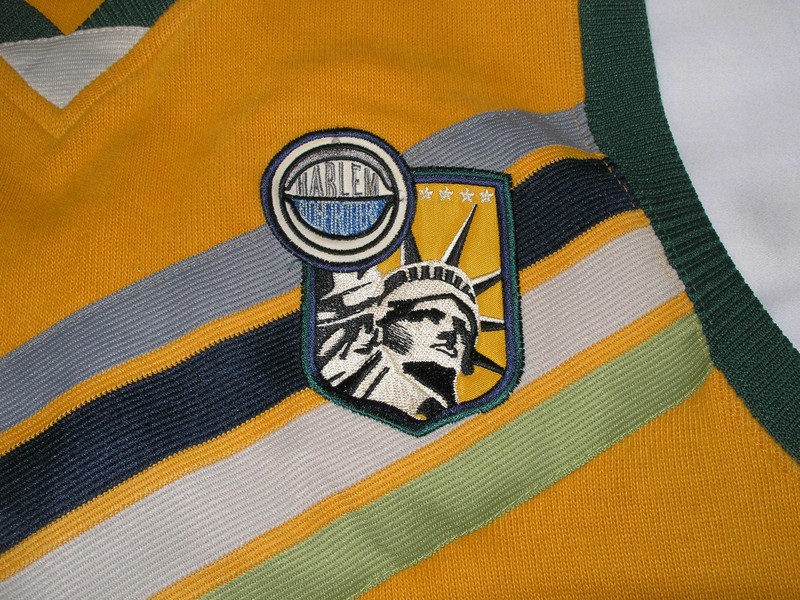 Harlem Globetrotters Meadowlark Lemon Jersey Vest Sweater Platinum Fubu gallery